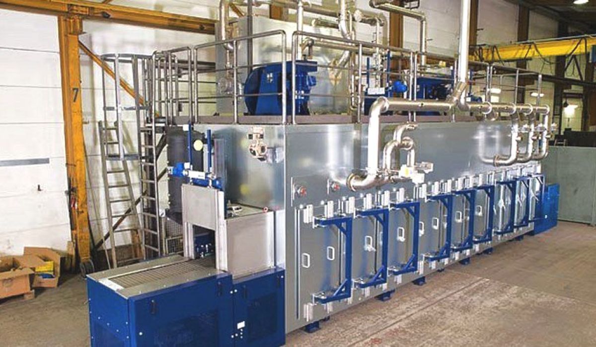 Trial dryer for catalytic converter production