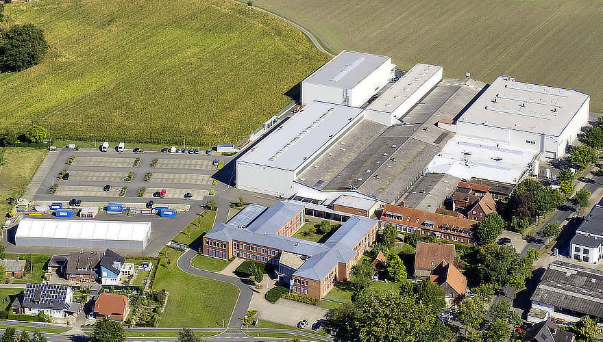 Aerial view Münstermann headquarters
