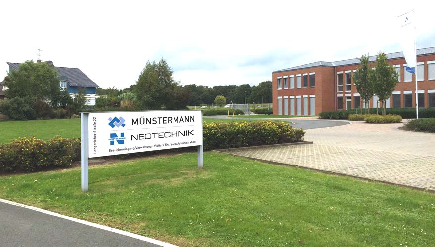 Merger of the company Neotechnik and Münstermann