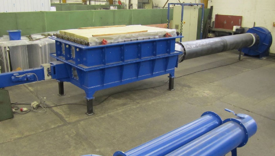 Air floatating dryer for the production of electrical sheets