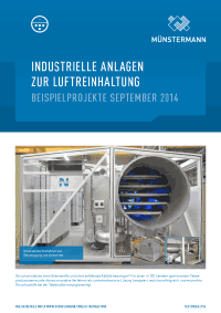 Referenzblatt Anlagen zur Luftreinhaltung September 2014